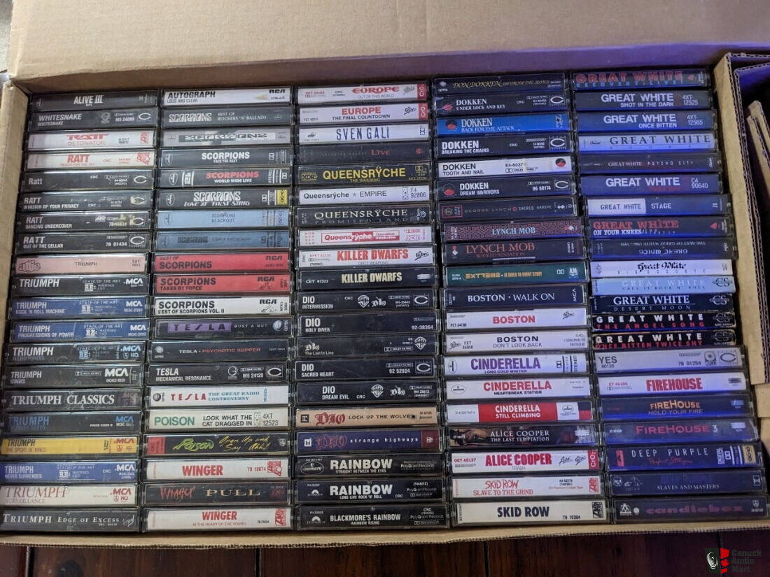 Cassette tapes Metal / Rock collection Photo #4628288 - US Audio Mart