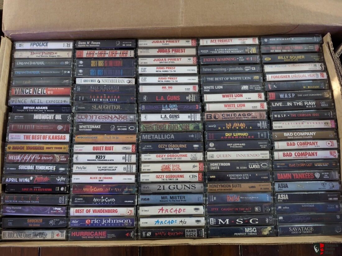 Cassette tapes Metal / Rock collection Photo #4628290 - Canuck Audio Mart