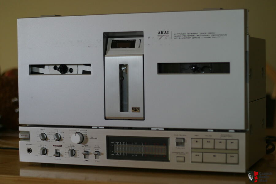 Akai Gx 77 Reel To Reel Recorder Near Mint Photo 463446 Canuck Audio Mart