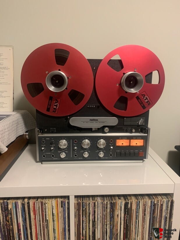 Revox B77 Mk II Reel to Reel Tape Player and Accessories For Sale - Canuck  Audio Mart