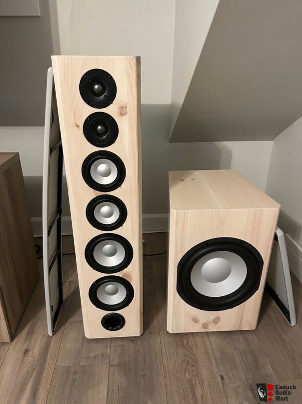 Entire 7.2 Home Theatre System Custom Axiom Audio Speakers and