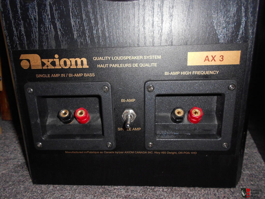 AXIOM AX3 Tower Speakers Photo 464954 US Audio Mart