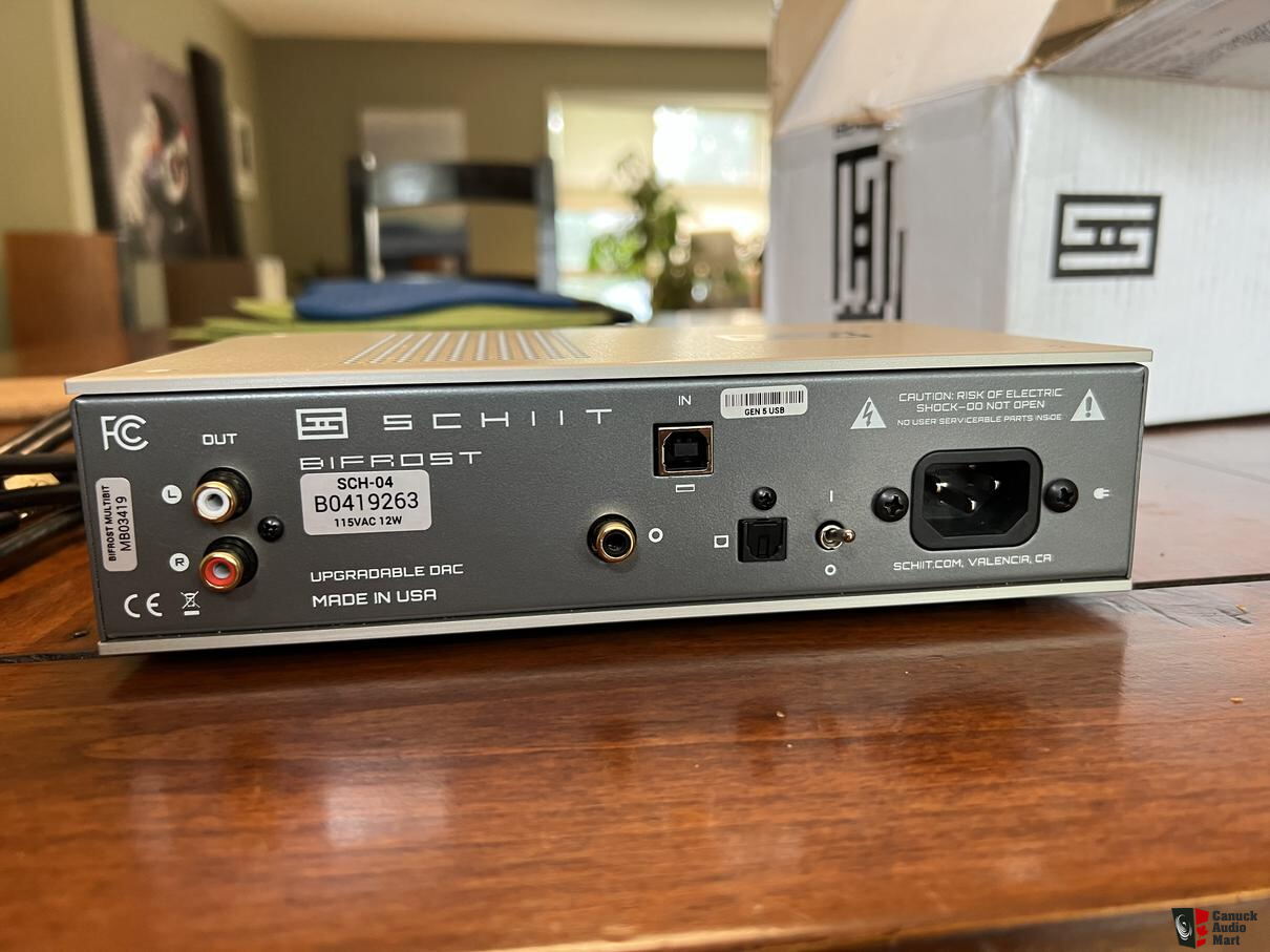 Schiit Bifrost Multibit DAC with USB For Sale - Canuck Audio Mart