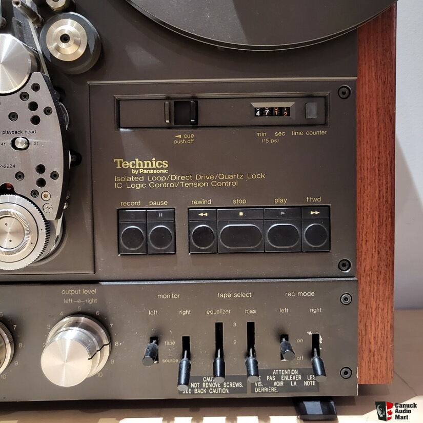 Technics RS-1500US Reel to Reel Tape Recorder Photo #4655705 - Canuck Audio  Mart