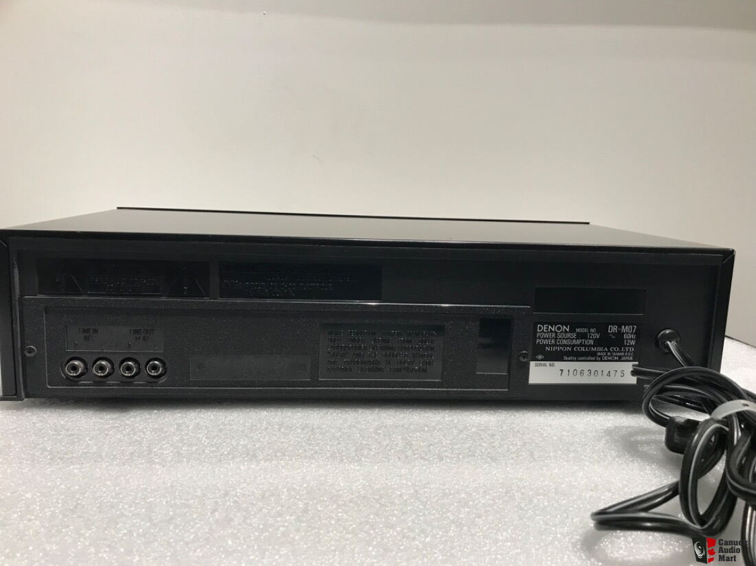 LECTEUR DE CASSETTE DENON CASSETTE TAPE DECK DRM-595 / VINTAGE TAPE