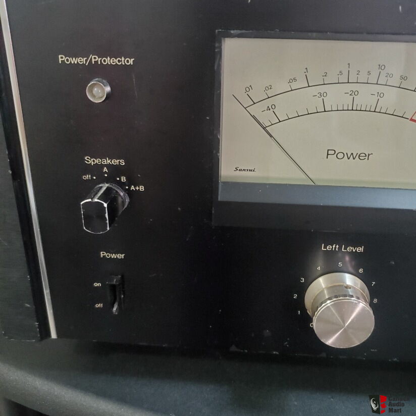 Sansui BA-3000 Power amplifier ***Read Description