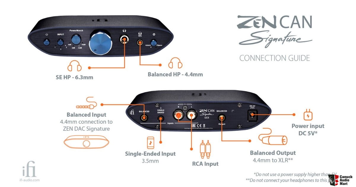 iFi ZEN CAN Signature MZ99 Headphone Amp - NEW Clearance Photo