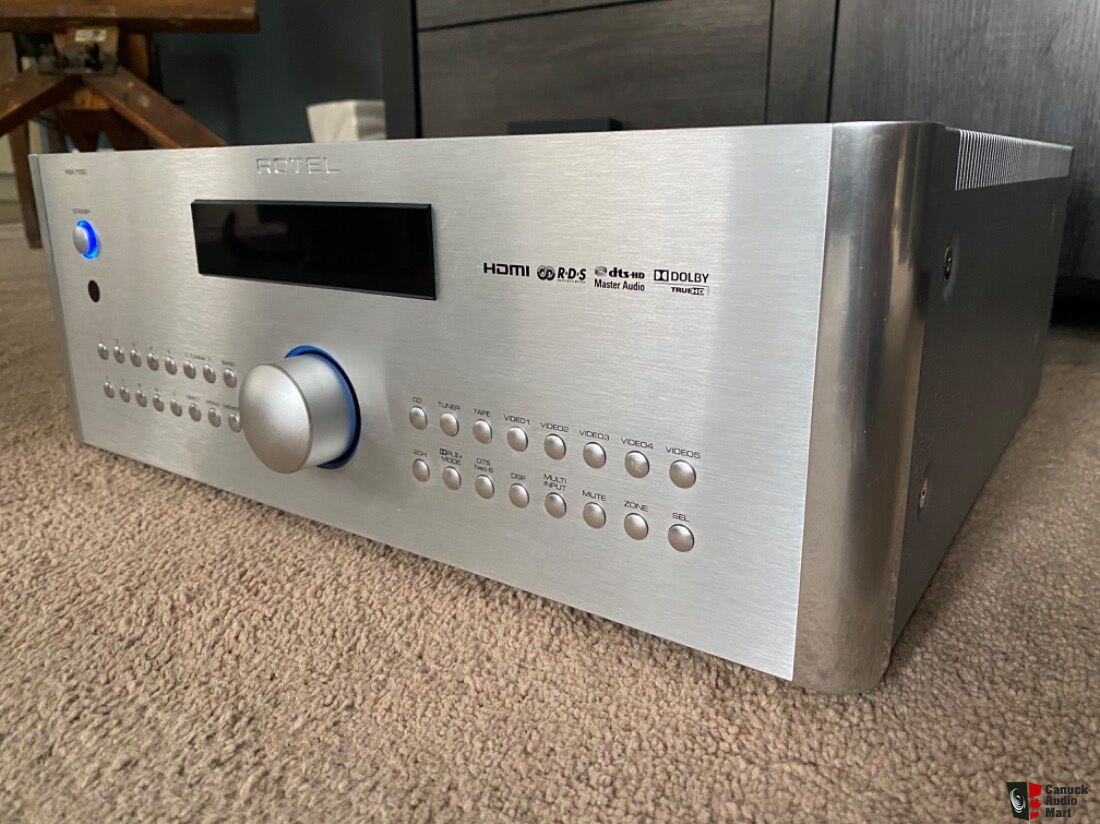 Rotel RSX-1550 7.1 Multichannel Receiver with Orig Box/ Manuals