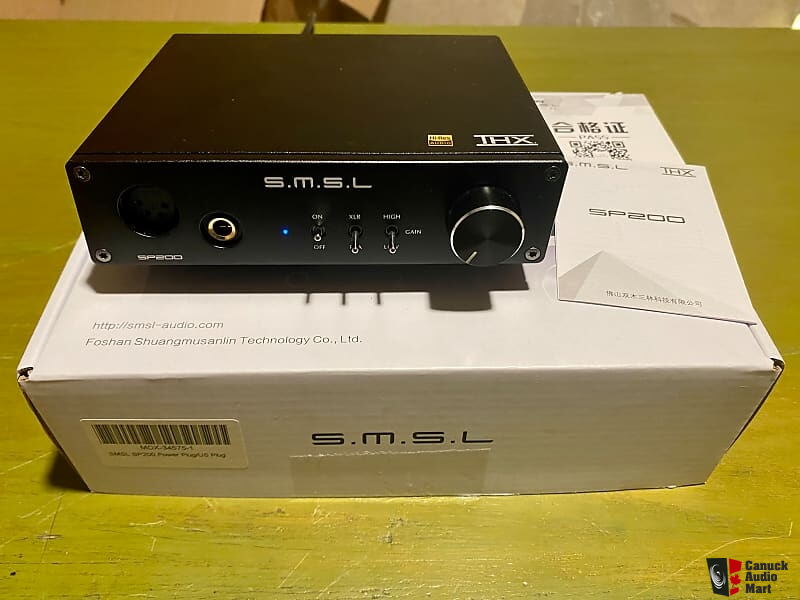 SMSL SP200 THX888 headphone amp For Sale - Canuck Audio Mart