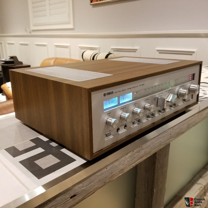 YAMAHA CR-820 Récepteur Stéréo AM FM 2 X 50 Watts RMS Vintage