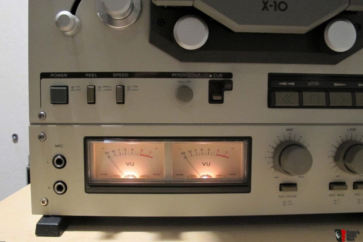 TEAC X-10 4-track, 2-channel reel to reel tape recorder - EXCELLENT !!!  Photo #4701915 - Aussie Audio Mart