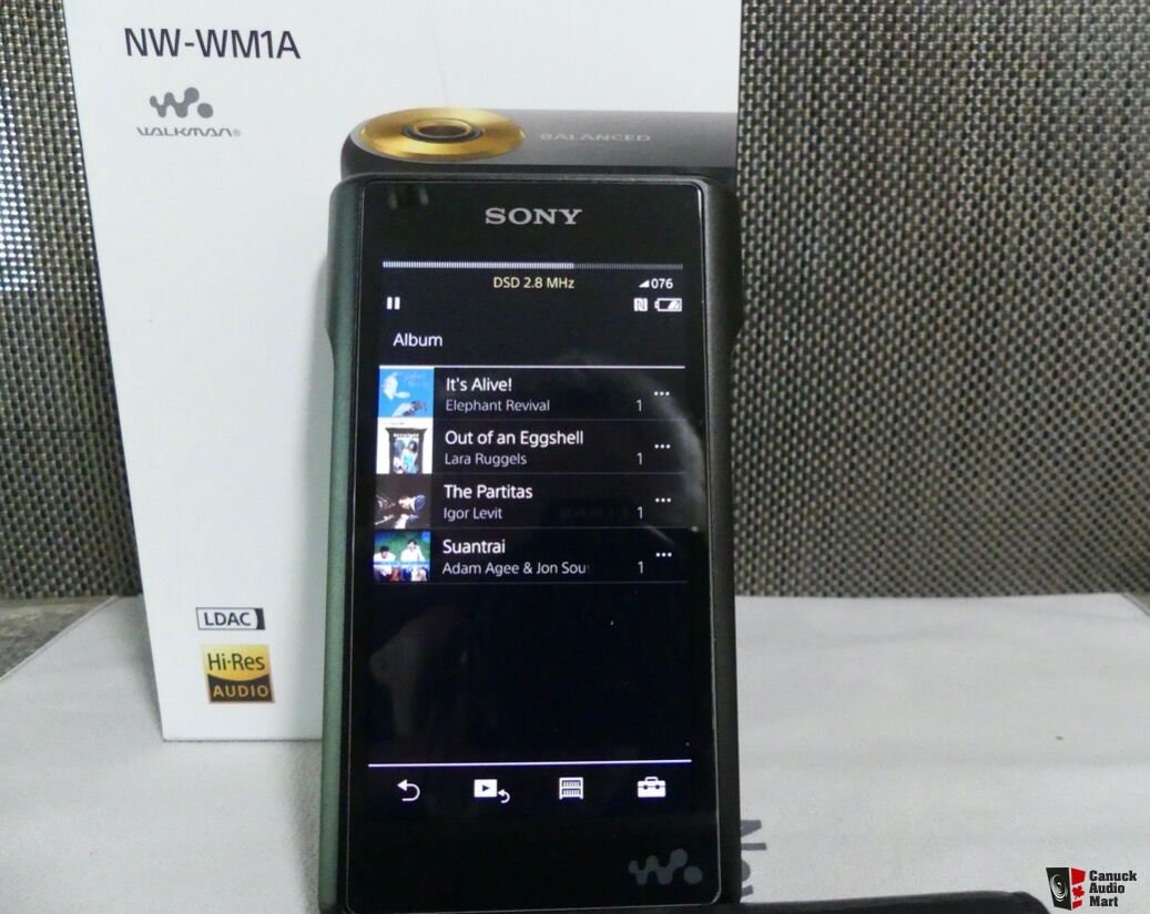 Sony NW-WM1A DAP For Sale - Canuck Audio Mart