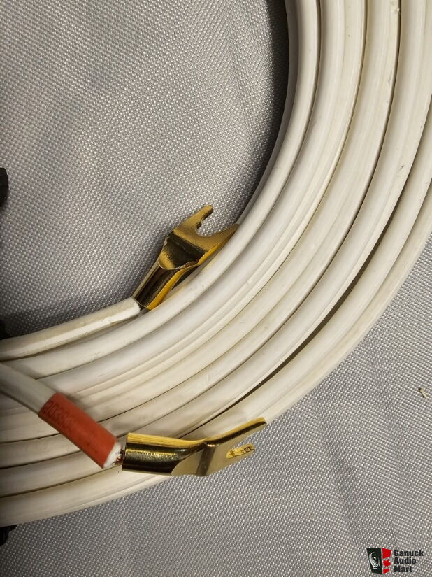 Câble haut-parleur blanc Naim NAC A5 - prises banane Naim