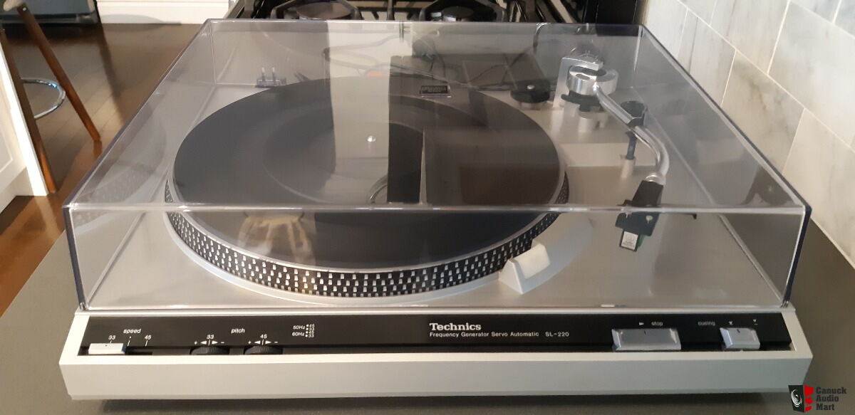 Technics SL220 Turntable For Sale Canuck Audio Mart