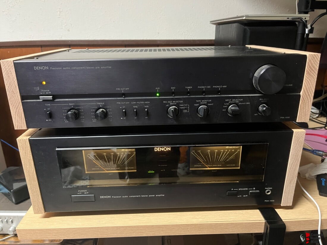 Denon POA 1500 and PRA 1000 Combo - final price drop Photo #4726125 - US  Audio Mart