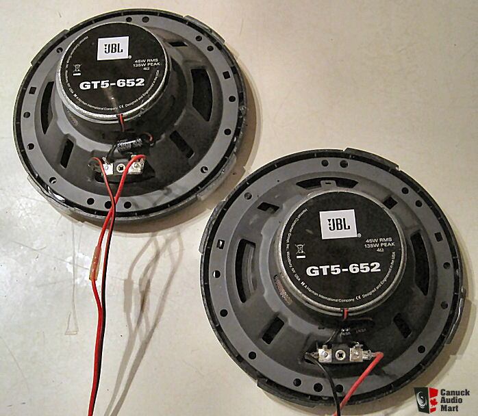 GT5-652 Two-Way Speakers 45 Watts RMS 135 Watts Peak Photo - Audio Mart