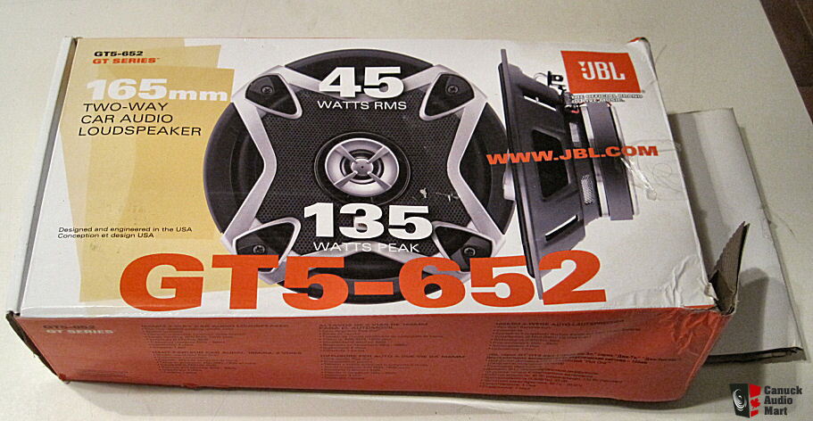 JBL GT5-652 Two-Way Car 45 Watts RMS Peak Photo #472816 - US Audio