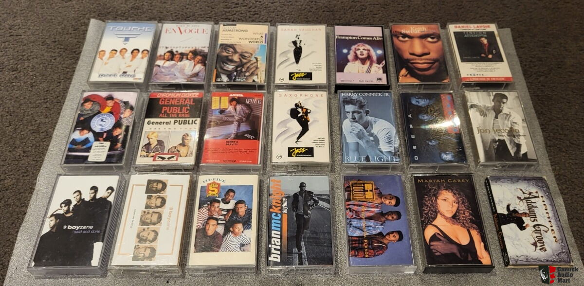 Audio Cassettes Available All Genres Pop Rock Classical Opera Newwave