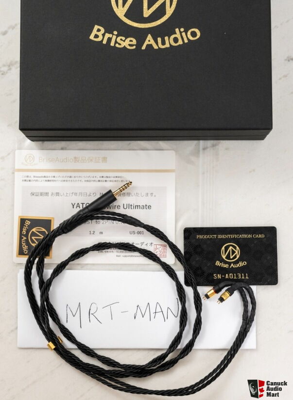 Brise Yatono Ultimate 8w IEM Cable For Sale - Canuck Audio Mart