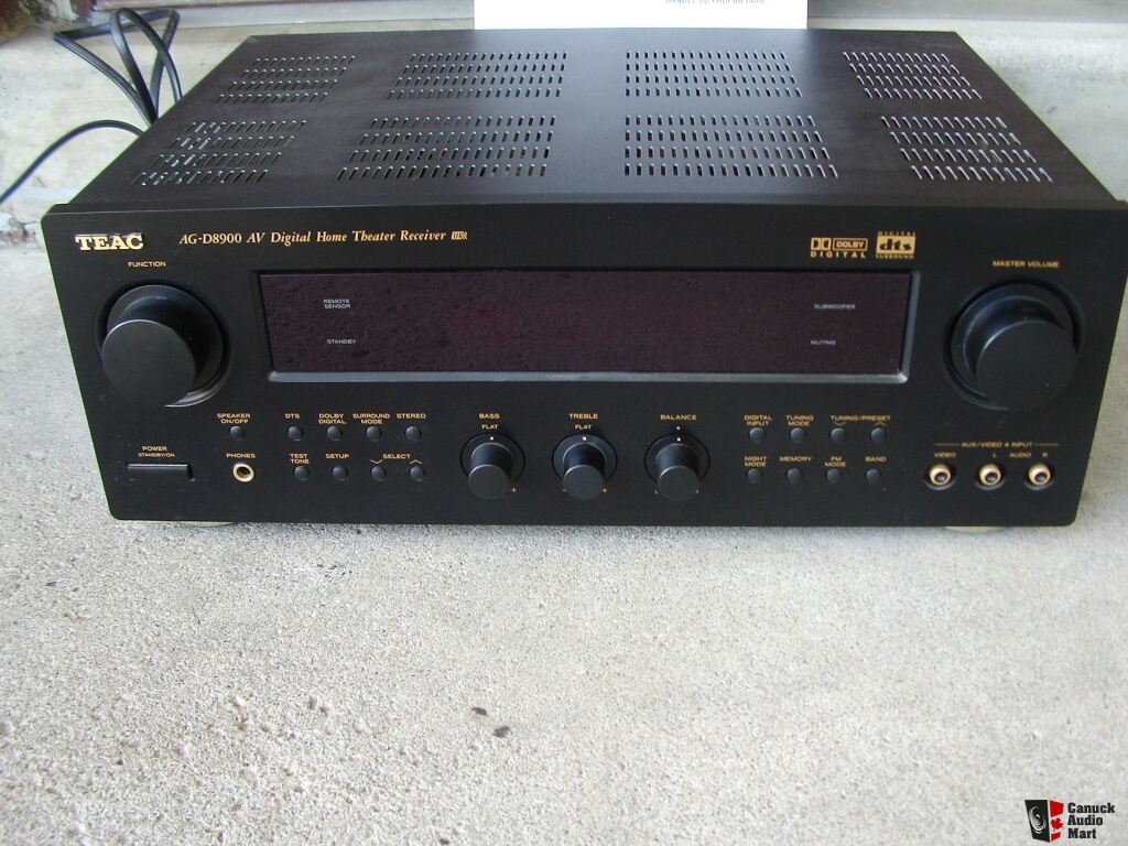 TEAC AG-D8900 Surround Sound Receiver For Sale - Canuck Audio Mart