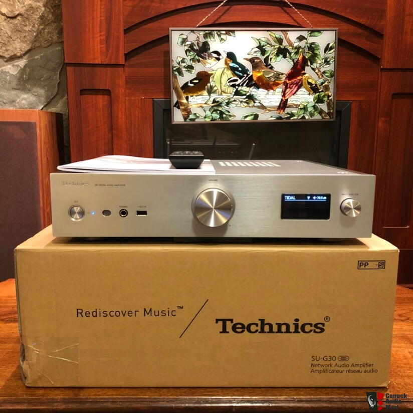 Technics Su G Grand Class Network Audio Amplifier Photo Us Audio Mart