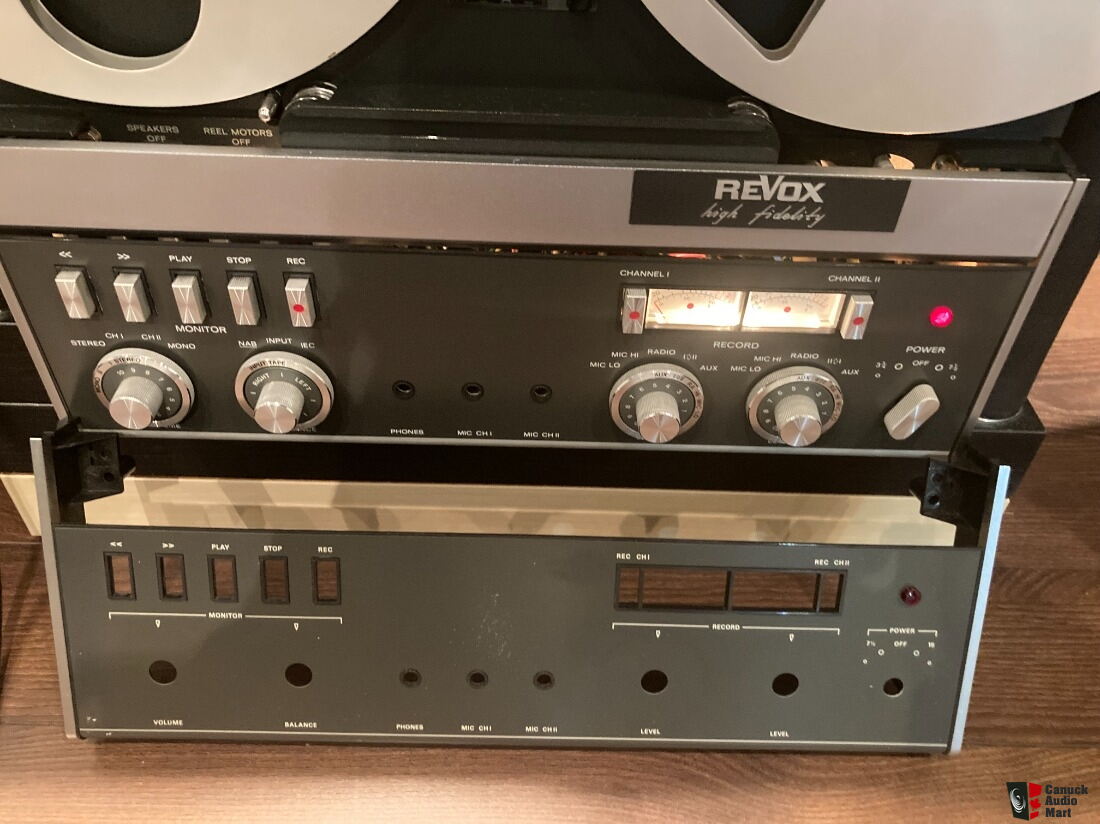 Revox A77 Reel To Reel 4-Track Tape Recorder ** SERVICED ** 