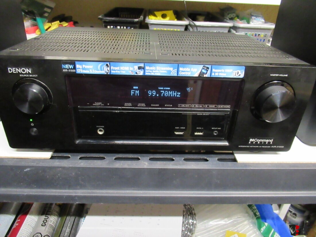 Denon AVR X1000 For Sale - Canuck Audio Mart