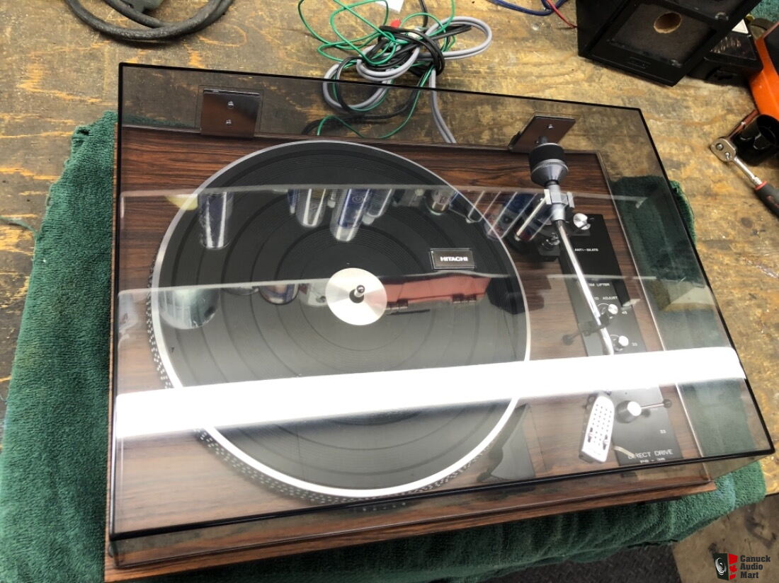 Reduced hitachi ps 38 turntable photo 4747269 canuck audio mart