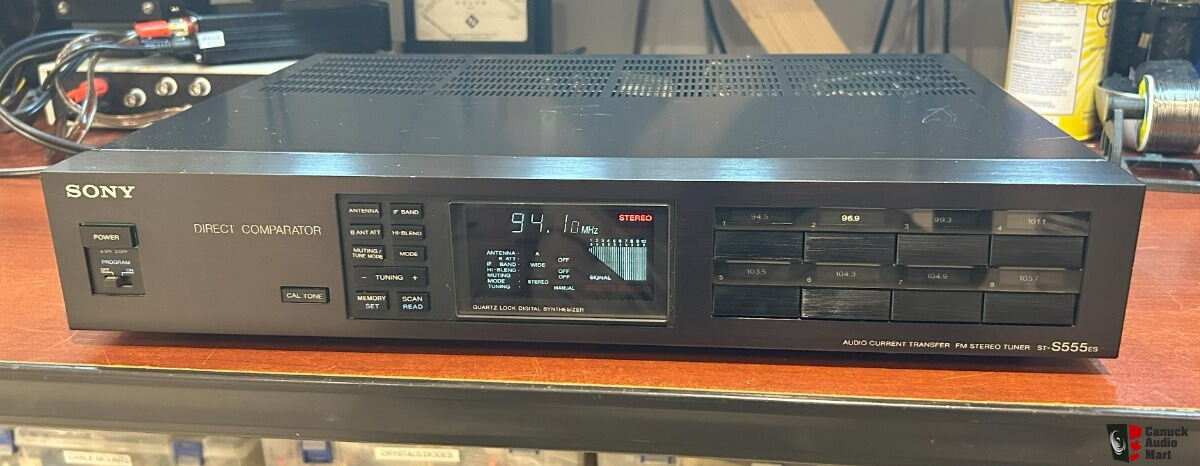 Sony ST-S555ES Tuner For Sale - Canuck Audio Mart