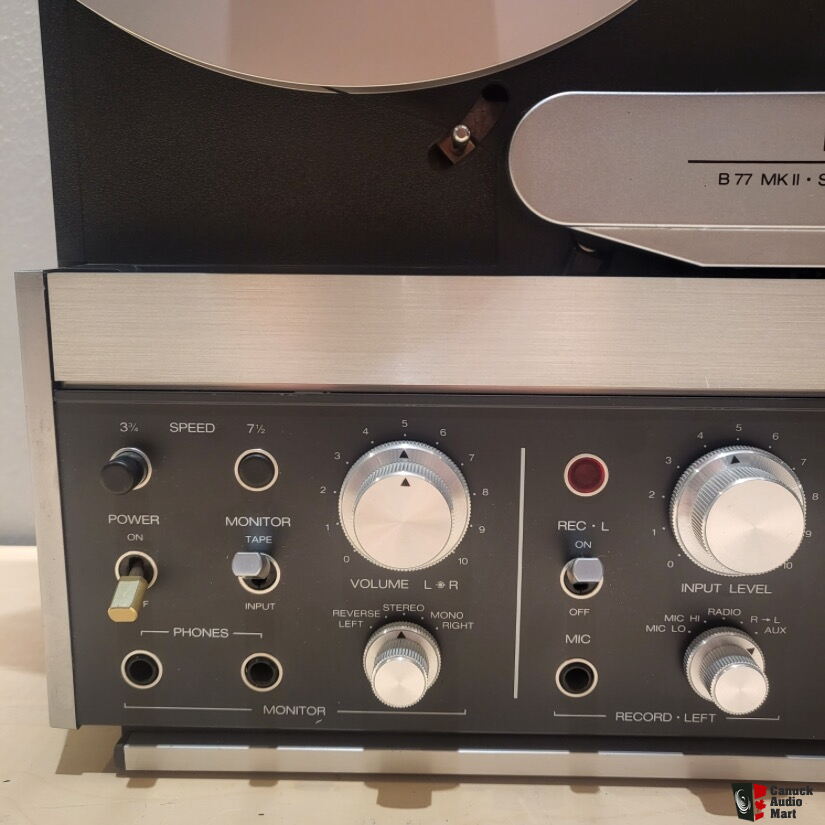 ReVox B77 mk II Reel to Reel Tape Recorder Photo #4774083 - Aussie