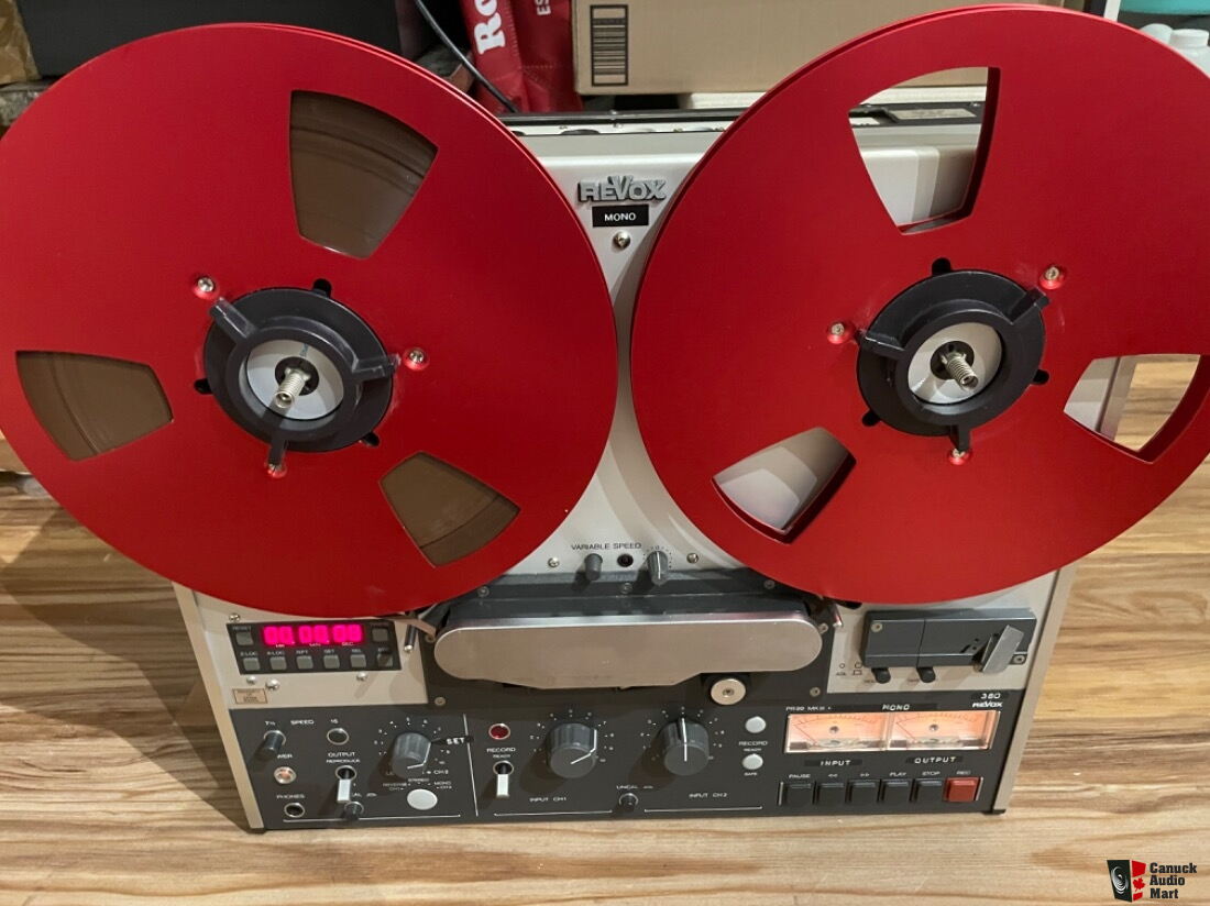 Revox PR99 Professional Reel to Reel Mono unit For Sale - Canuck Audio Mart