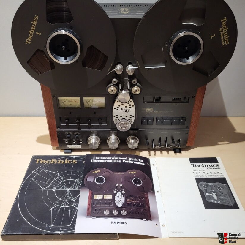 Technics RS-1500US Reel to Reel Tape Recorder For Sale - Canuck