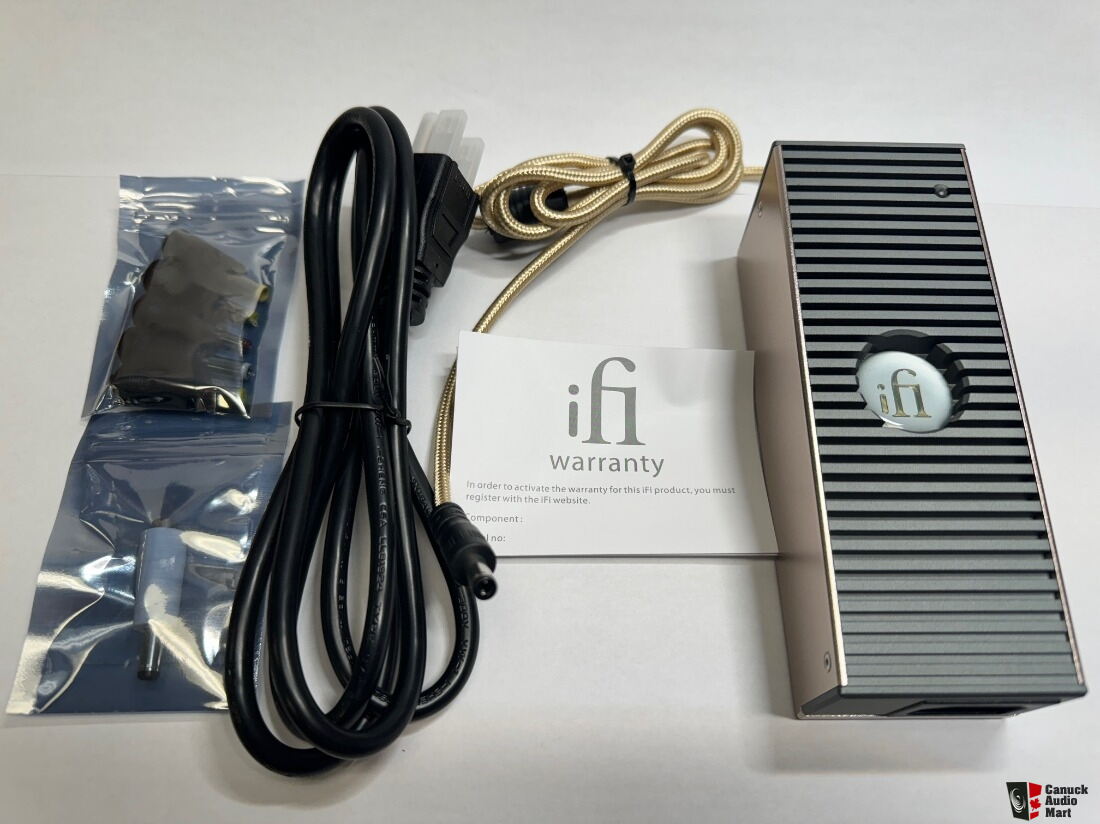 Used iFi iPower Elite 12V/4A Power Supply For Sale - Canuck Audio Mart