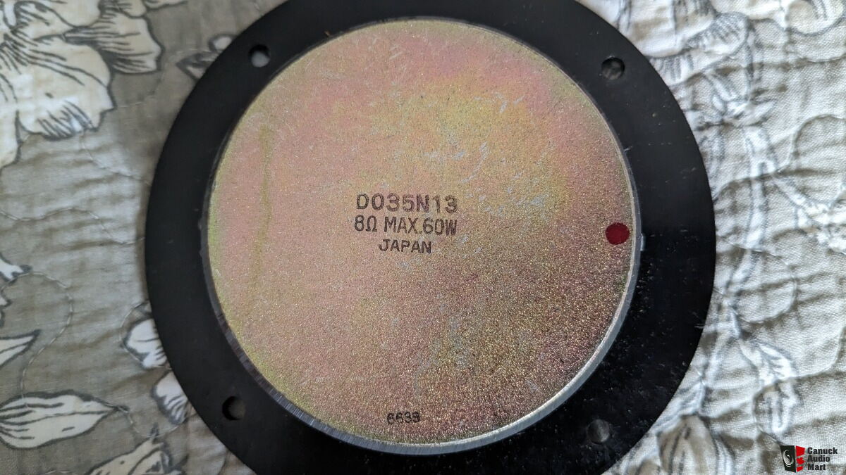 SUPERBES PAIRE DE Tweeters A Dome Metal 1 Vintage Kenwood Trio T16-0078-00 Min EUR 59,43 - FR
