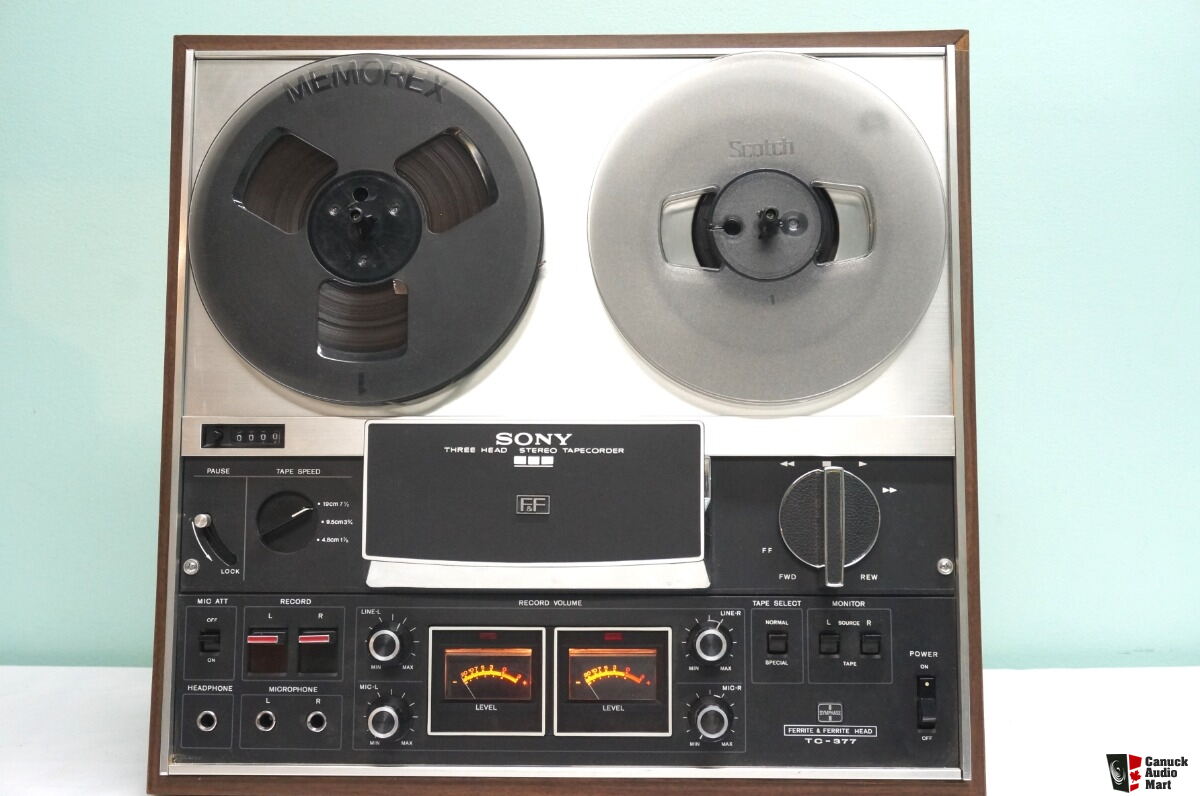 Sony TC-377 3-head reel to reel tape deck - As-is sale - Made in Japan  For Sale - Canuck Audio Mart