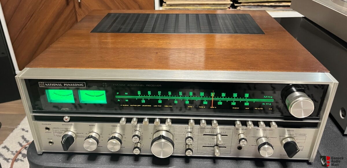 National Panasonic SA X Quadraphonic Receiver Photo Canuck Audio Mart