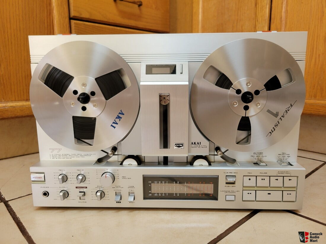 Akai Gx 77 Reel To Reel Tape Deck For Sale Canuck Audio Mart