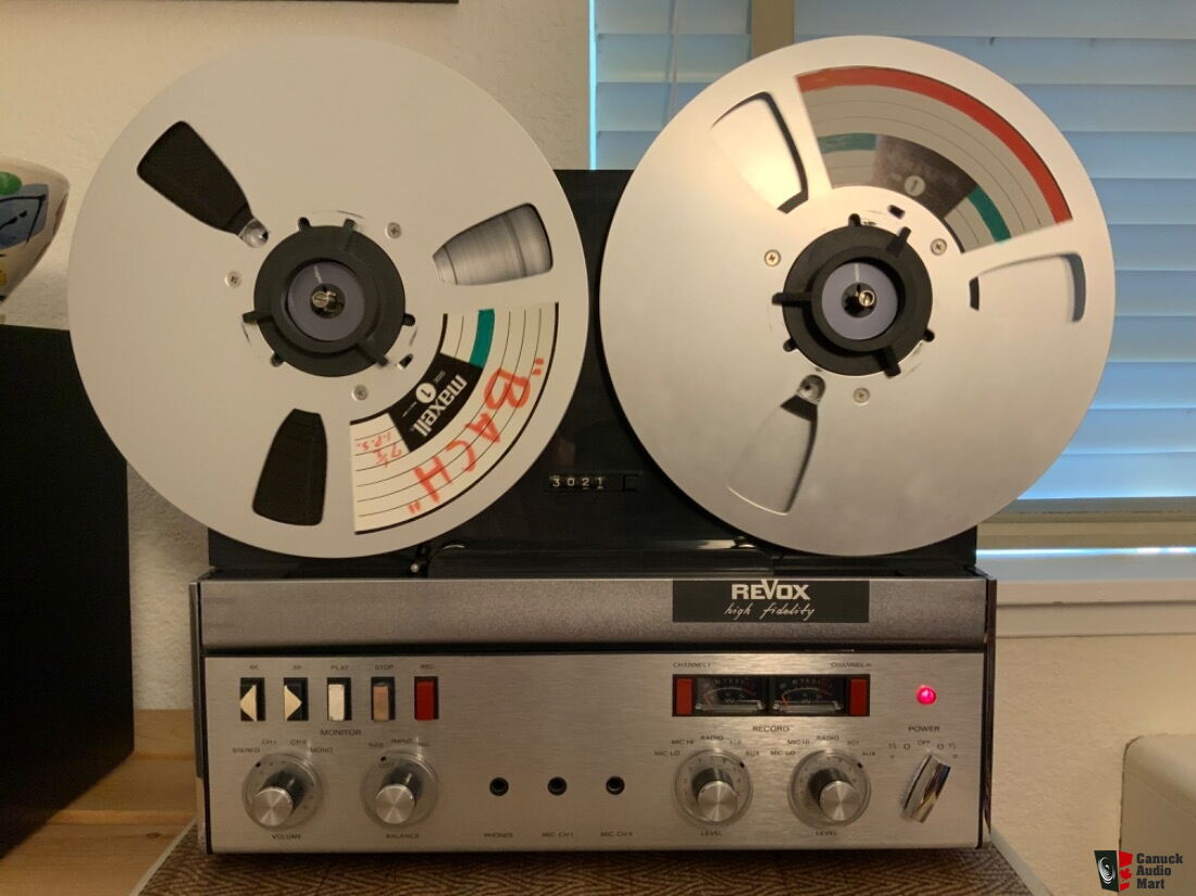 Revox A77 Reel to Reel Deck - recently serviced - ready to ship within  Canada For Sale - Canuck Audio Mart