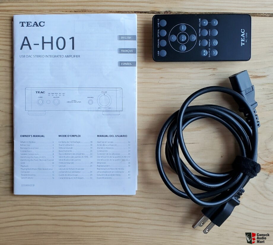 Teac A-H01 (amp + headphone amp + USB DAC) For Sale - Canuck