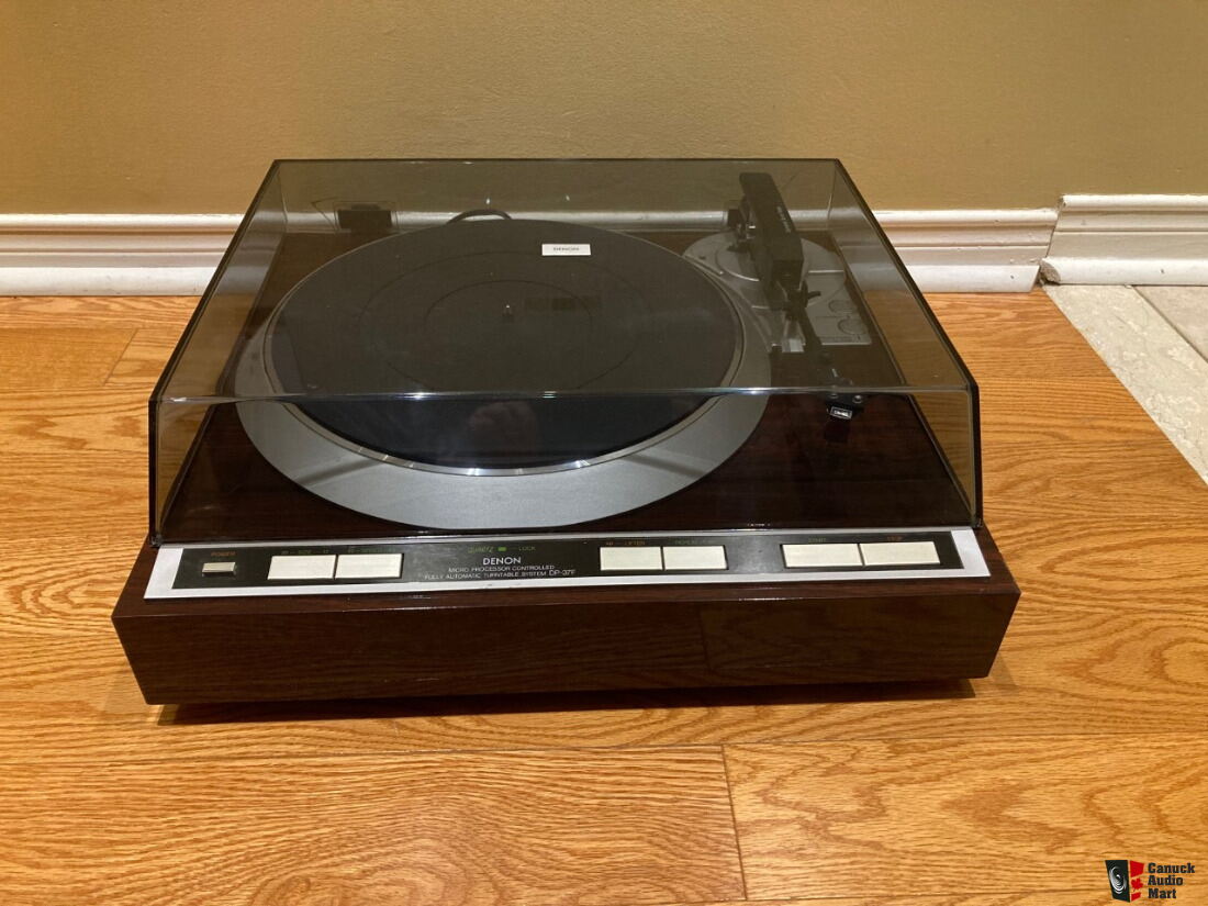 Denon DP-37F quartz lock fully automatic direct drive turntable