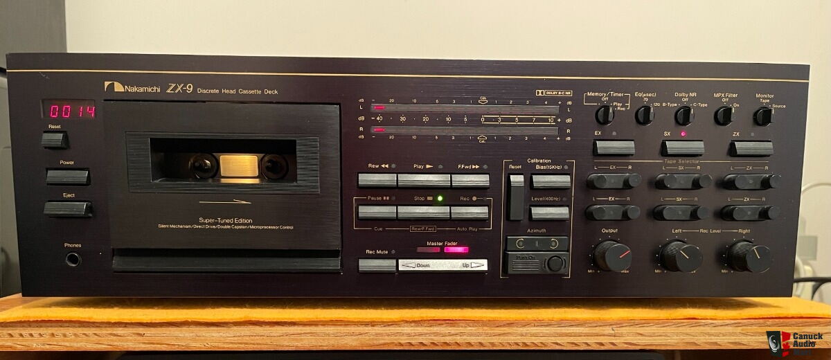 Nakamichi ZX-9 Cassette Deck Photo #4846087 - US Audio Mart