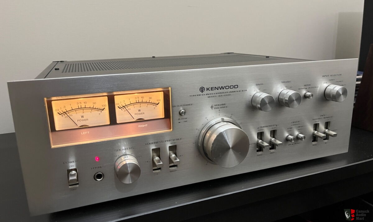 Kenwood Integrated Amp KA8300 80 Watts of Pure Old School RMS