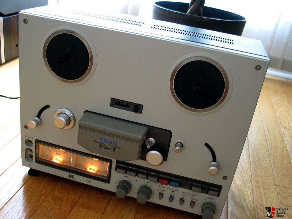Teac X-3 MkII Reel to Reel Tape Deck in Near Mint Condition *** PENDING  Photo #485532 - Canuck Audio Mart