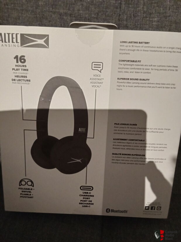 Nanophones Altec Lansing Bluetooth headphones Photo 4864677 US