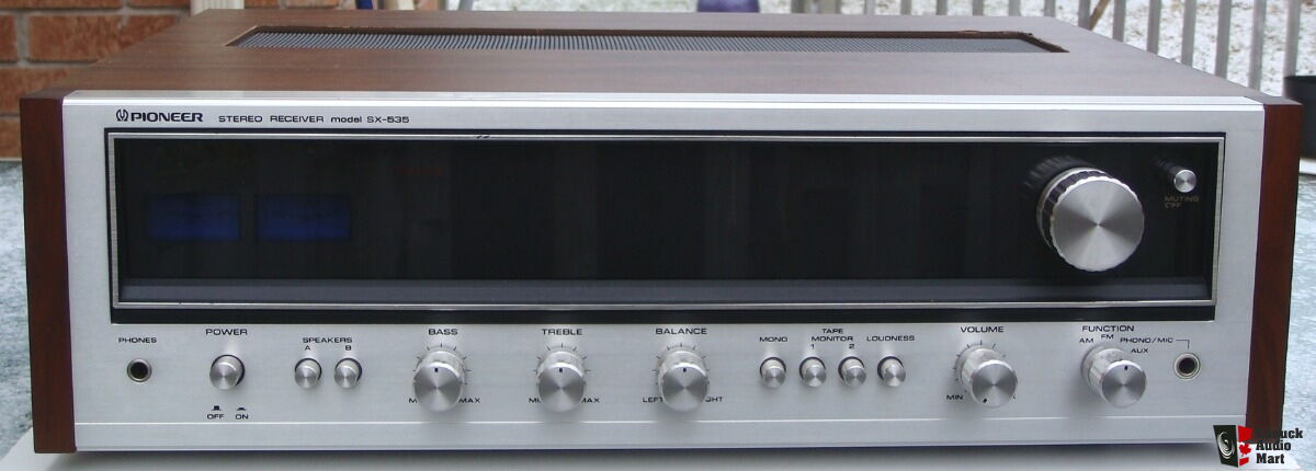 Pioneer SX-535 AM/FM Stereo Receiver + Manuals (pdf) + More For