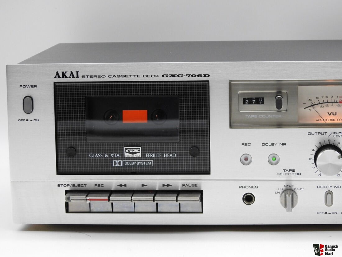 Platine Cassette AKAI GXC-38D Vintage Avec Dolby – Très Bon état