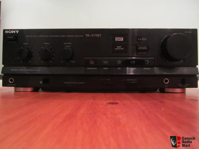 Sony TA-V715T Digital Reference Integrated Amplifier For Sale