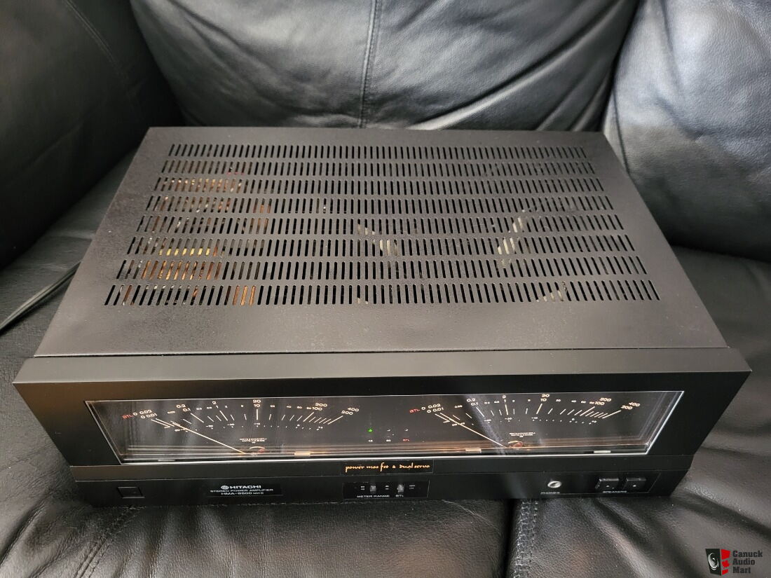 Hitachi HMA-8500MKII 2ch amplifier Photo #4884482 - Canuck Audio Mart