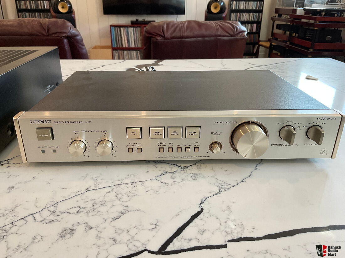 Luxman C-02 Pre-Amplifier, M-02 Power Amplifier With Original Boxes ...