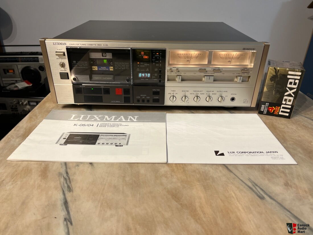 1985 Luxman K-05 (Alpine AL-90 Silver Copy) W/ original manual Photo ...